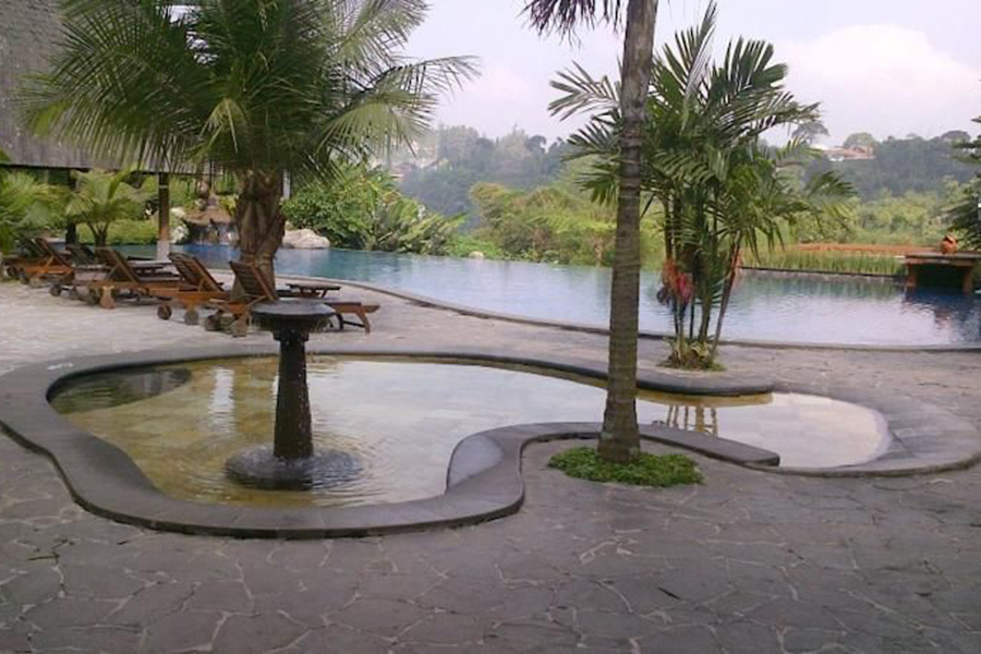 Penginapan di Bandung rasa Bali