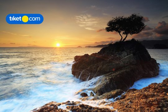 Pantai di Lampung