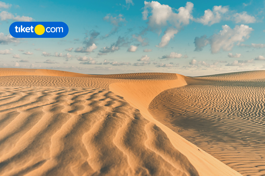 Oetune Beach, Exotic Sand Dunes Next to the Ocean in East Nusa Tenggara