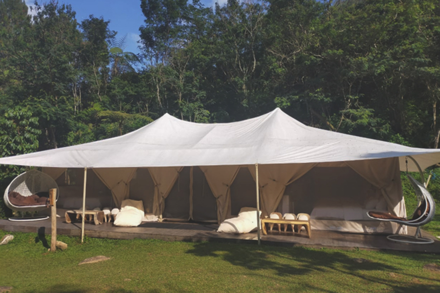 recommended glamping places in bogor