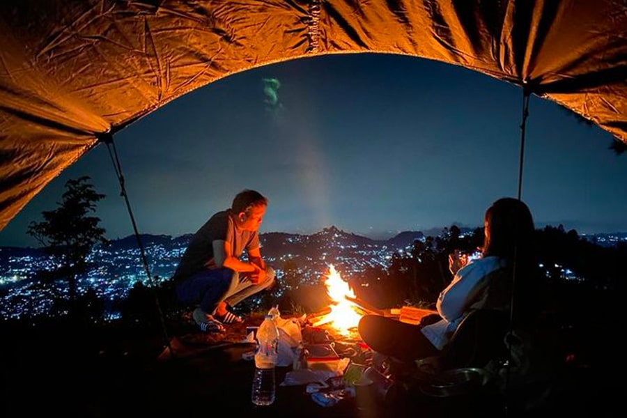 glamping dan penginapan dekat alam di jawa barat