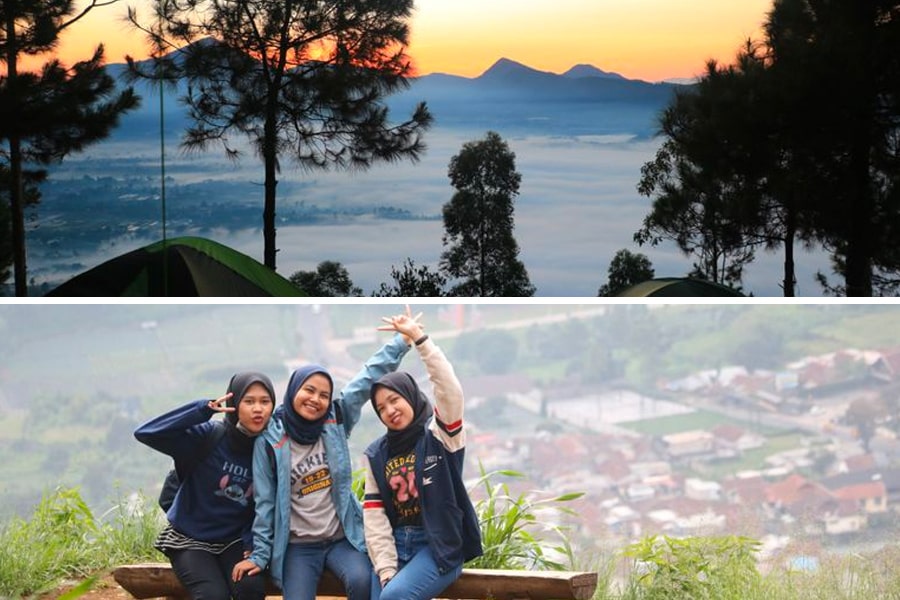 glamping dan penginapan dekat alam di jawa barat