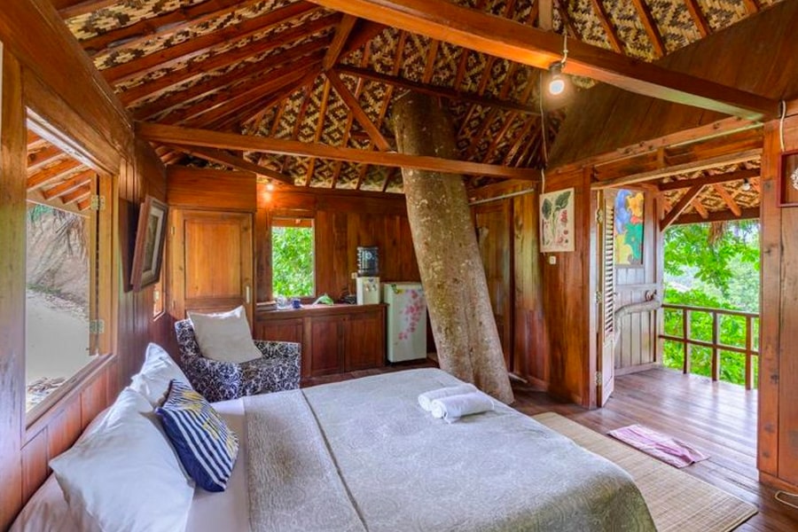 glamping dan penginapan dekat alam di bandung