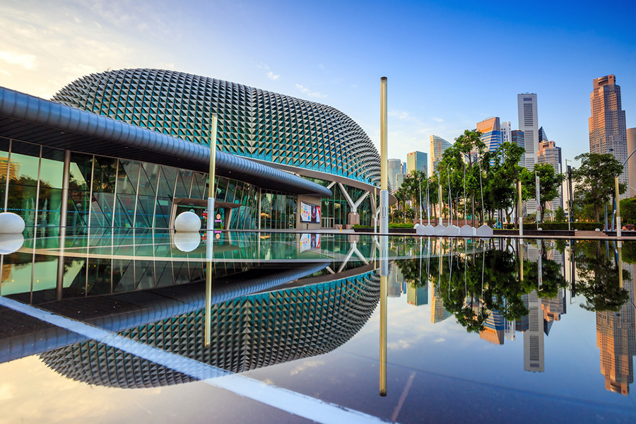tempat romantis di singapore