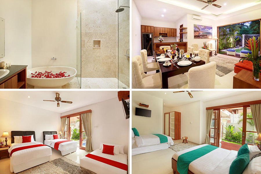 Villa di Bali Dekat Pantai