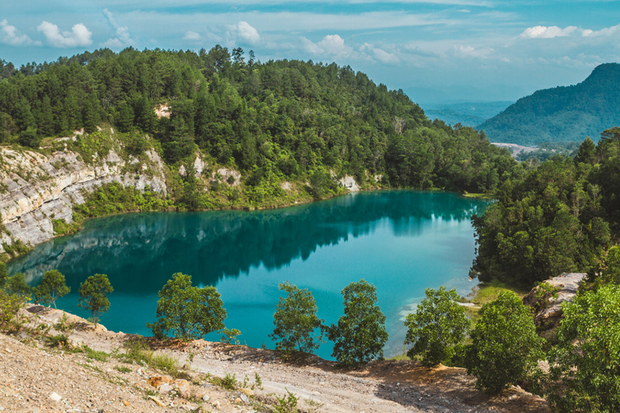 Danau Biru Sawahlunto