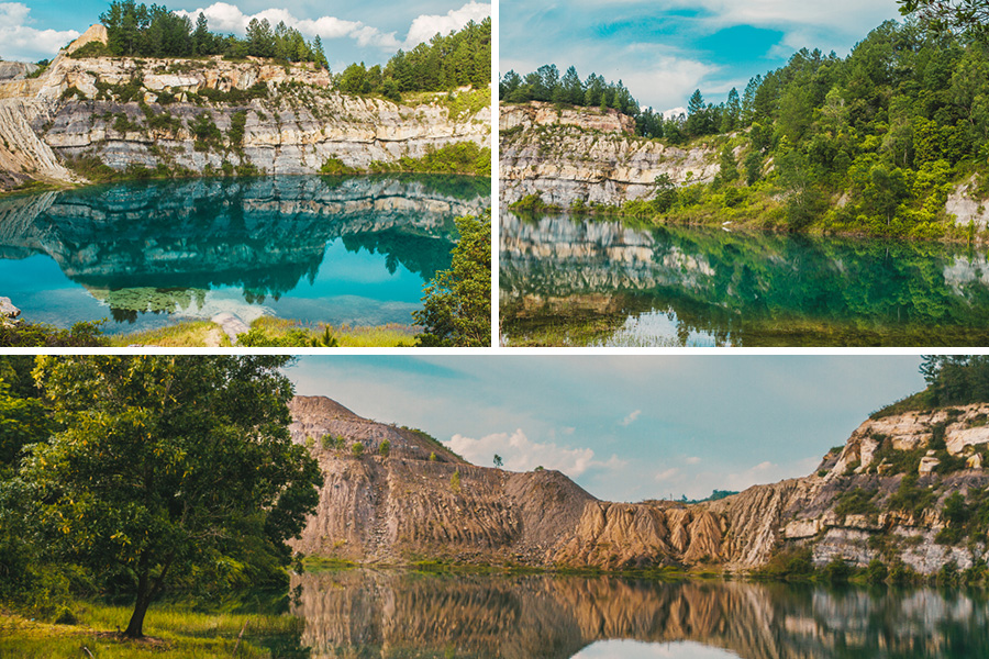 Danau Biru Sawahlunto