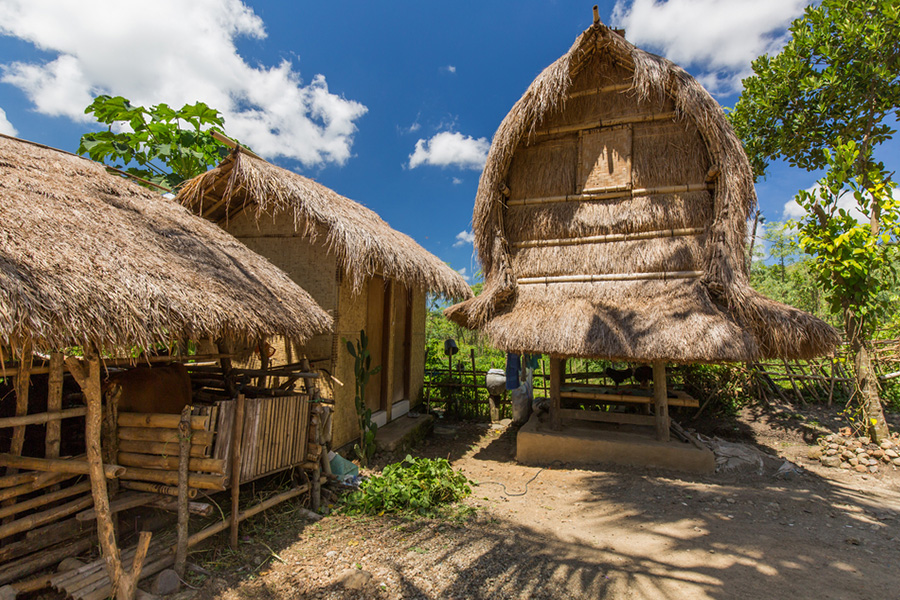 traditional house sade village