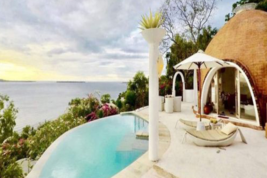 Villa unik di Lombok