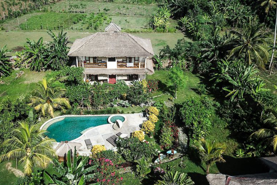Villa unik di Lombok