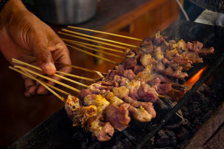 sate asin bandung