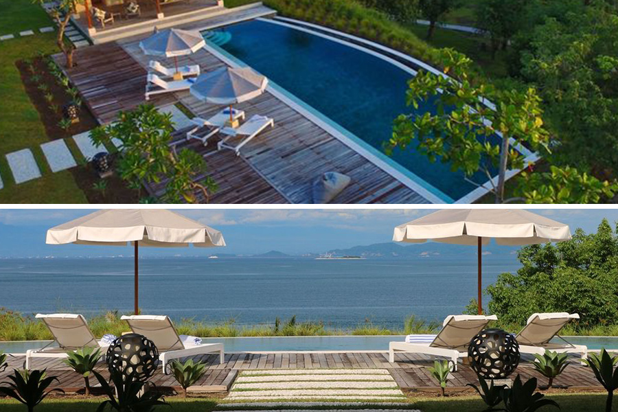 Villa unik di Lombok