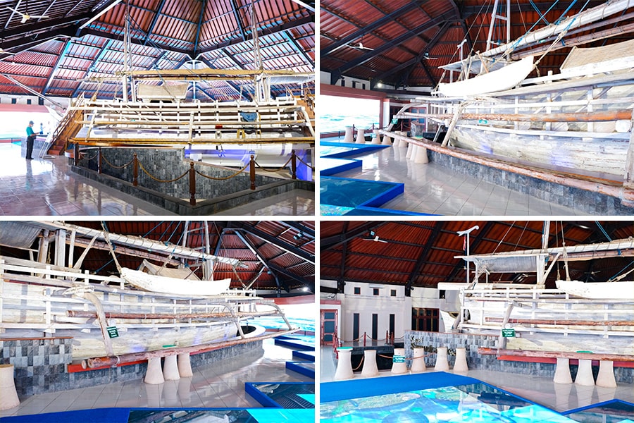 Kapal Samudraraksa di Museum