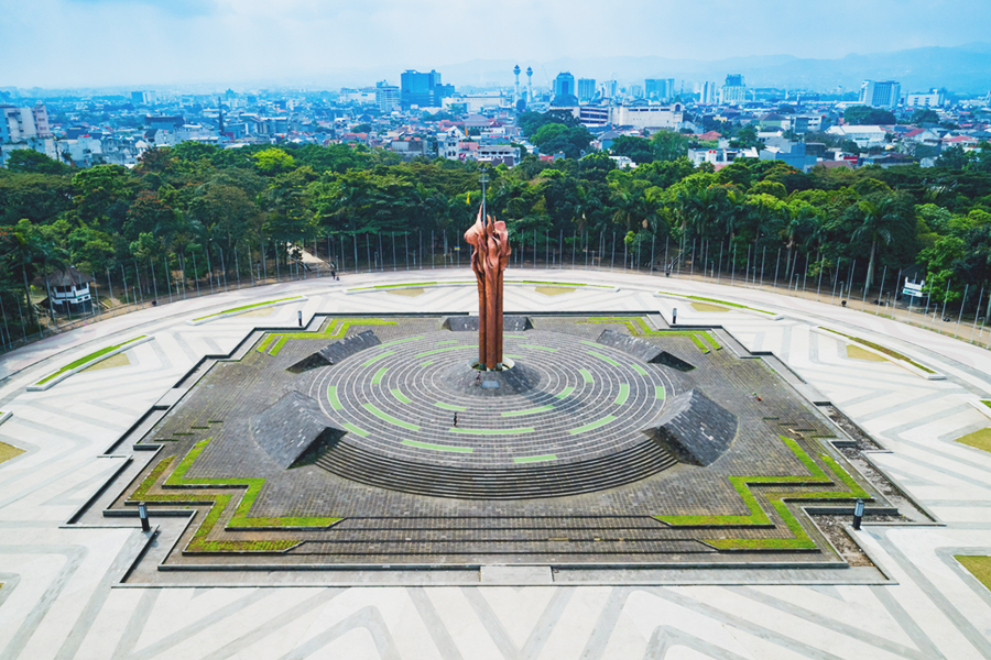 monumen bersejarah di indonesia - Monumen Bandung Lautan Api, Bandung
