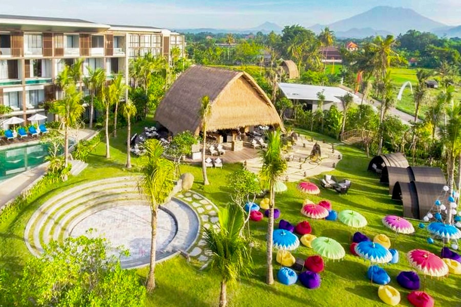 wyndham tamansari jivva bali frontview