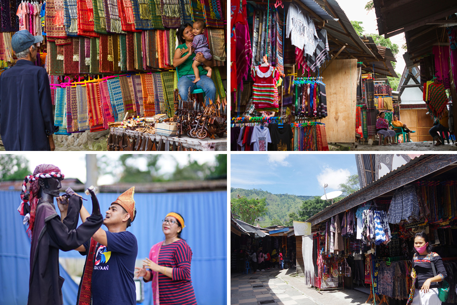 tomok market