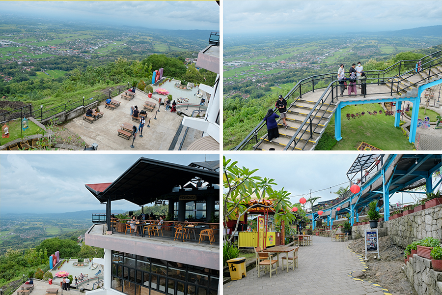 Pemandangan HeHa Sky View Gunungkidul Jogja