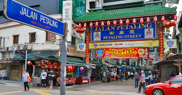 tempat belanja souvenir Malaysia - jalan petaling