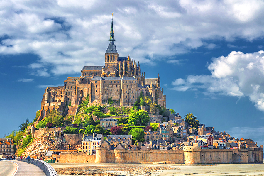 Tempat Wisata di Prancis - Mont Saint-Michel