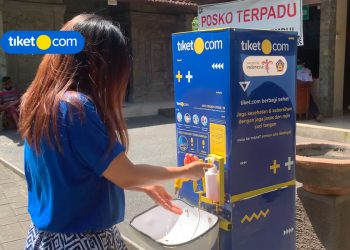 tiket.com Beri Dukungan Penerapan Protokol Kesehatan melalui Bantuan Fasilitas Tempat Cuci Tangan untuk 9 Destinasi Wisata di Bali