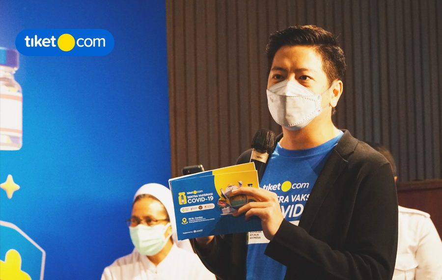 Sudah Melayani Lebih dari 11.000 Peserta, tiket.com Perpanjang Sentra Vaksinasi