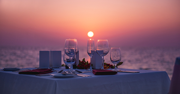 Pulau Cinta Gorontalo - Dinner Romantis