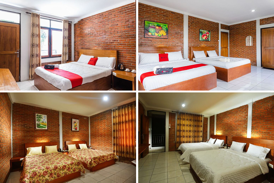 bedrooms at puri saras