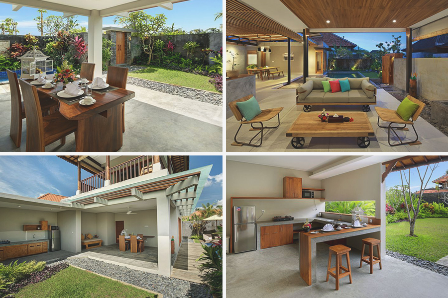 Sativa Villas Ubud Collage 