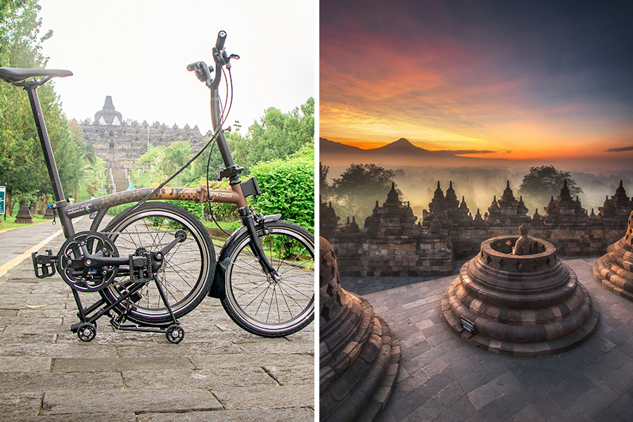 cycling spots central java