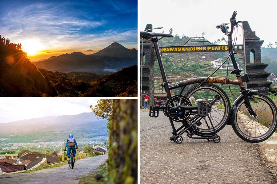 cycling spots central java