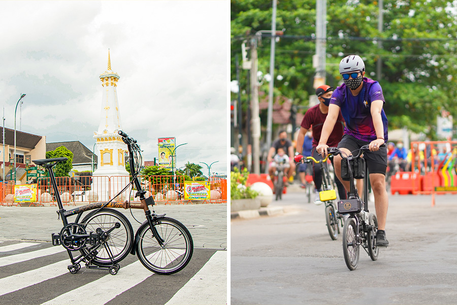 cycling spots central java