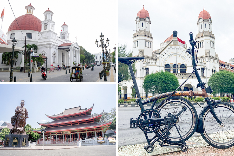 cycling spots central java