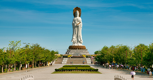 Tempat Terbaik di Hainan - Guanyin of Nanshan