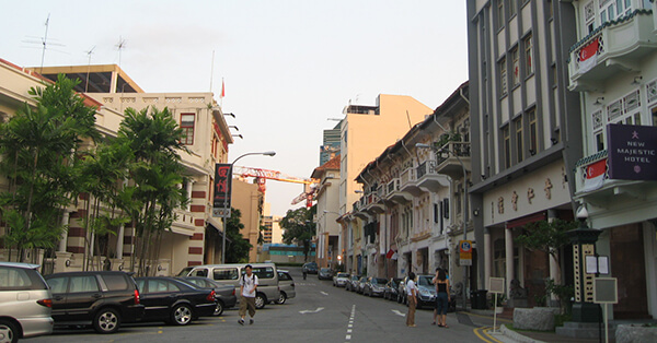 Tempat Wisata Singapura dalam Film Crazy Rich Asians -Bukit Pasoh Road