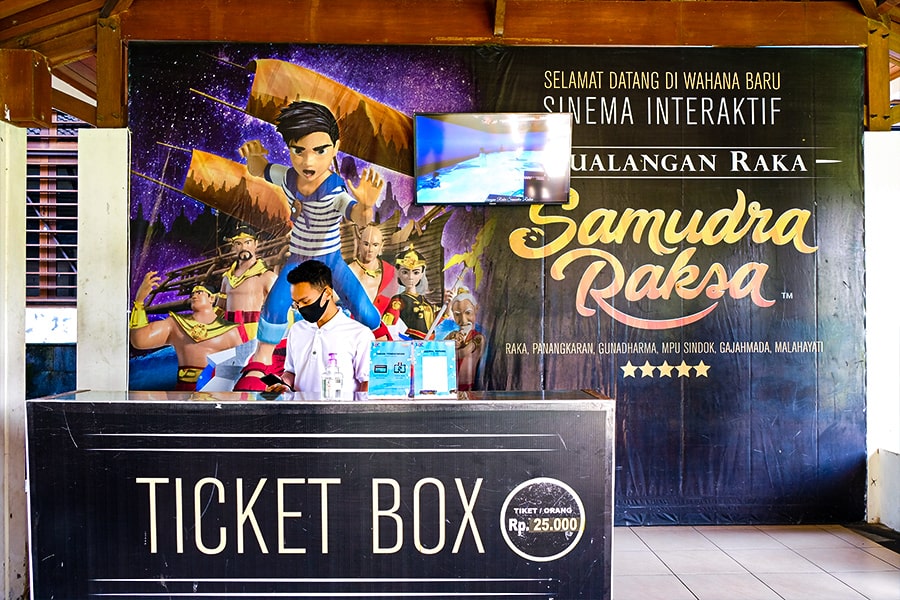 Ticket Box Cinema Interaktif Museum Samudraraksa Borobudur