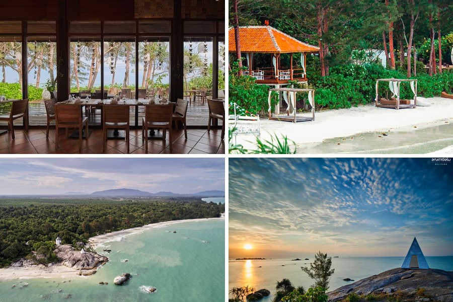 villa dekat pantai di Indonesia