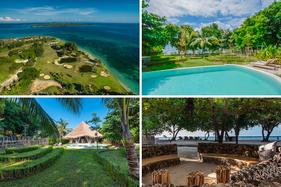 villa dekat pantai di Indonesia