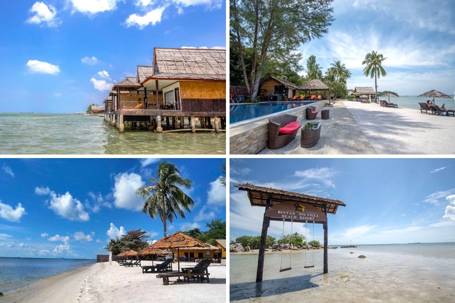 villa dekat pantai di Indonesia