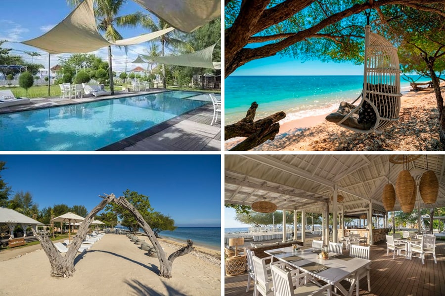 villa dekat pantai di Indonesia