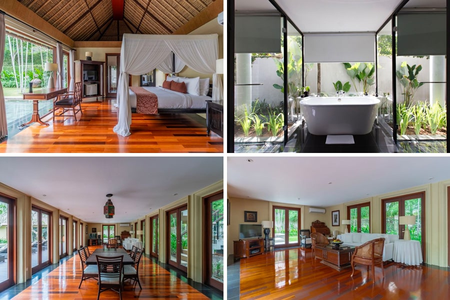 villa dekat pantai di Indonesia