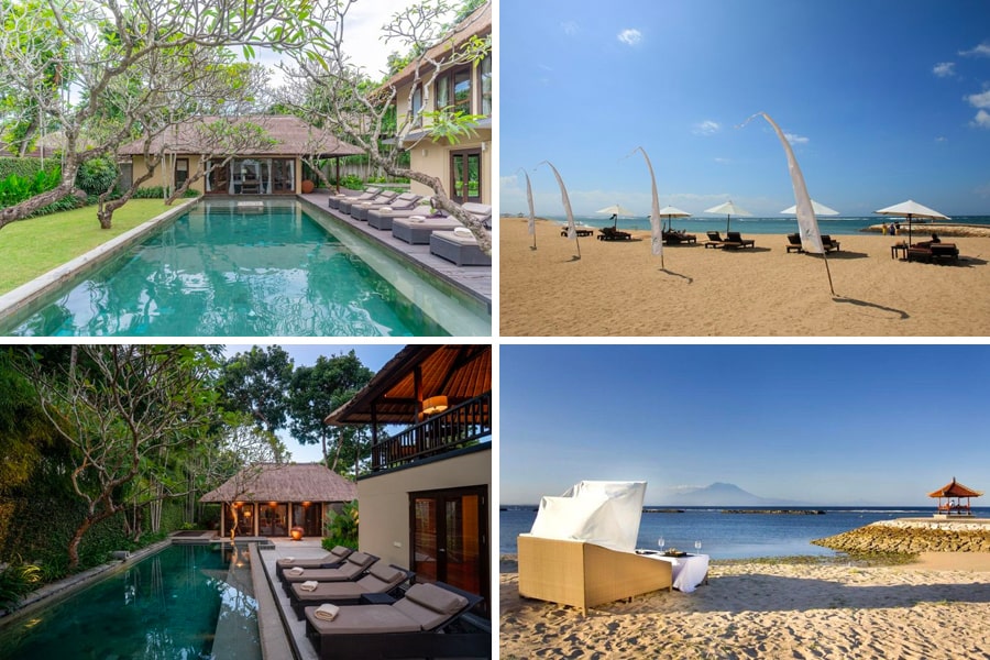 villa dekat pantai di Indonesia