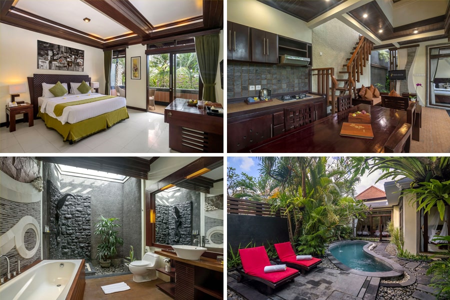 villa dekat pantai di Indonesia