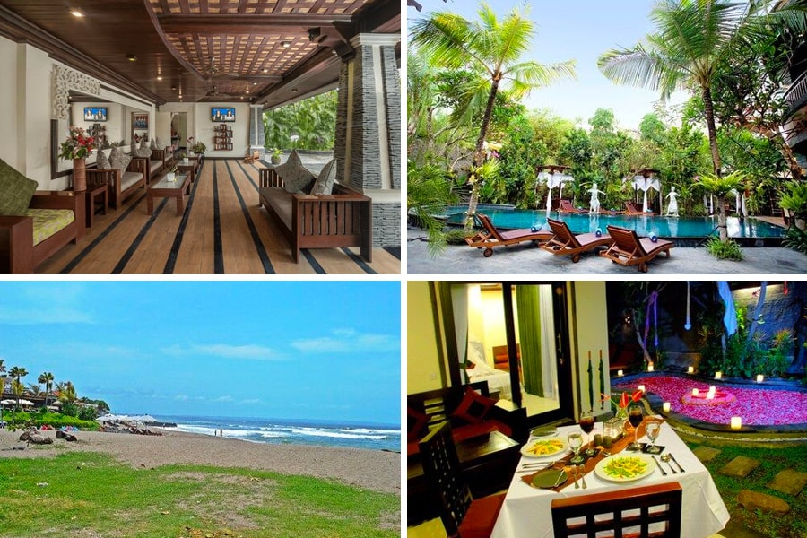villa dekat pantai di Indonesia