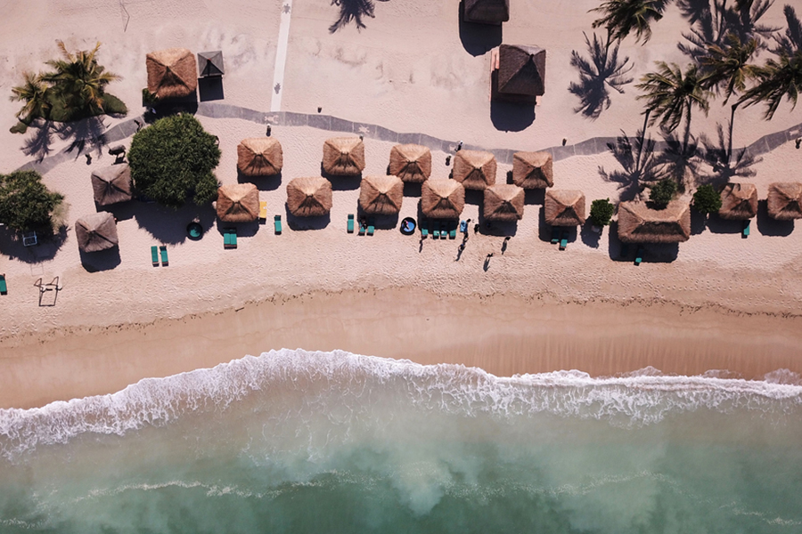 novotel lombok airview