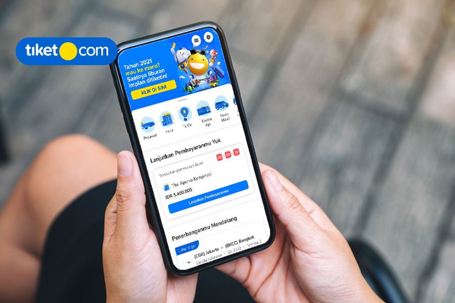 tiket.com Punya Tampilan Aplikasi Baru, Kuy Kenalan Dulu!